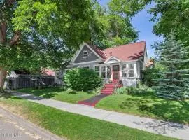 Story book 1920s home down town, quiet and cozy