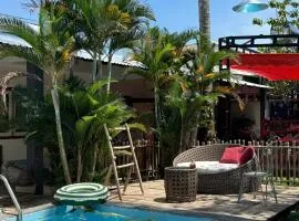 5-min walk to Ong Lang Beach - Ong Lang Cozy House with Private pool