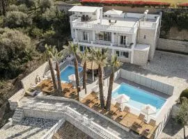 La Vista Residence - 5 BDS, 2 private swimming pools, stunning sea views only 10 minutes from Corfu Town's Centre
