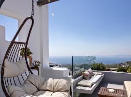 Sea Breeze Villa Triantaros Tinos, hotel u gradu Triandáros