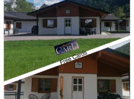 BergAufe Chalets Mallnitz " Cards inclusive", chata v destinaci Mallnitz