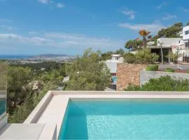 Villa lujo Ibiza, piscina infinity y 4 suites dobles en Can Furnet