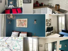 Appartement sur cour quartier Olympiades