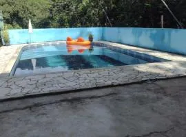 Chalé azul
