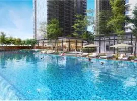 3BR 2BA Shah Alam SOKA Suite 1 Hrs Blue Algae Sea & Near Setia Convention Centre 3mins Pool, Free WiFi & Parking 2-6Pax