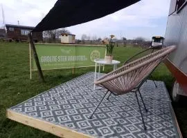 Toplocatie! Moderne en knusse pipowagen 'Postduif' vlakbij Zutphen