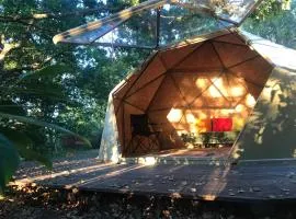 Dome with sunset view - Iris d'Arga