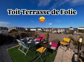 Sur les toits de St Aubin - La Mer