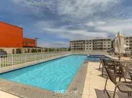 Apto 450m da Praia em Cond. c/ Piscina VAR0302