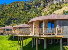 Wanchi ija eco lodge By Ethiopian Skylight, chata v destinaci Shubē