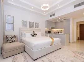 Stylish Studio 5 min Walk to Mall & Burj Khalifa