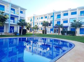 appartement à Mansouria avec piscine et accès a la mer Perla Andaloussia El Mansouria, hotell sihtkohas Mansouria