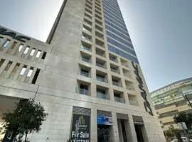 Studio Damac tower 15 floor Boulevard abdali أستديو فاخر - برج داماك العبدلي البوليفارد الطابق الخامس عشر