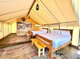 Glamping Tent #5 with Heat AC and Private Bath
