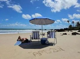 Apto 201 l 300m da Praia l Wi-Fi, AC - Pirangi do Norte