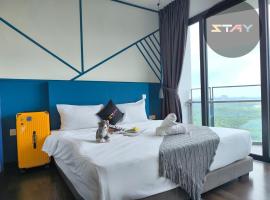 Almas Couple Stylish Urban Blue Netflix BySTAY，Iskandar Puteri的海灘飯店