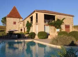 Maison 22 pers - Piscine, tennis, ping-pong, jeux enfants, pétanque entre Nérac et Condom