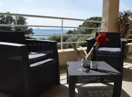 Villa avec vues exceptionnelles à 2 minutes de la plage