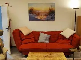 Monteur-Ferienwohnung - Loft - mit 123qm bei Würzburg mit Parkplatz Terasse Grill WLAN - nur Einzelbetten