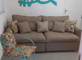 Apartamento com Suíte em Bertioga Indaiá 150 metros da Praia