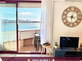 Voile de Mer 1 - Les Pieds dans l'eau, CLIM, Wifi, 2 personnes