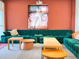 SKYPIEA Villa 空島五館-萬國 宜蘭包棟民宿l電動麻將l烤肉BBQl聚會