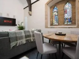 Rare Historic Church Stained Glass Parking
