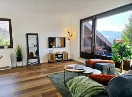 Tannenherz mit Balkon & Bergblick & Nähe Hillebachsee & 2 Schlafzimmer