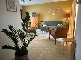 Maison Seventies climatisée, parking privé