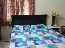 King Size Bed Room with Toilet