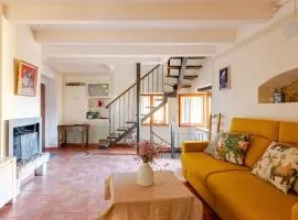 Typical Tuscan home in the village of Cetona