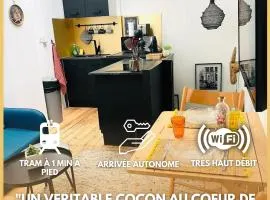 L'Arôme - Studio intimiste à deux pas du tram et des facultés