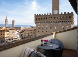 Relais Piazza Signoria, ubytovanie s k&uacute;peľmi onsen vo Florencii