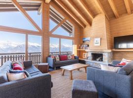 Natasha EXCEPTIONAL & LUXE chalet 12 pers by Alpvision Résidences, khách sạn ở Nendaz