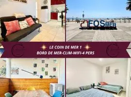 Le Coin de Mer 1 - Bord de mer, CLIM, WIFI, 4 pers