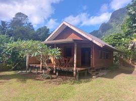 Fare PAO PAO bungalow tropical, caba&ntilde;a en Paopao