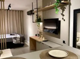 Studio 401 - 3 min da Santa Casa com garagem