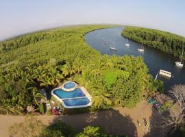 Puerto Barillas: Bahia de Jiquilisco'da bir dağ evi