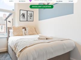 Herschell House - Central Location - Free Parking, Fast Wifi, SmartTV with Netflix by Yoko Property, hotel in Redcar