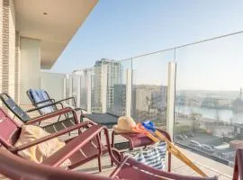 Sixt Haven, panoramisch appartement Oosteroever, Oostende