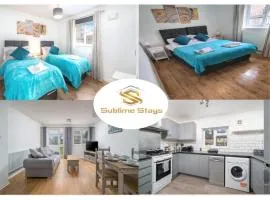Atkinson Pet-Friendly 1-Bedroom Apartment in Crawley with Private Garden & Parking