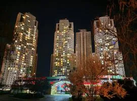 19th Floor Condo in Cevahir with pool fitness