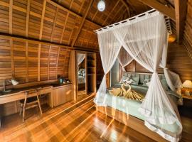 Lumbung River Ubud Villas，博拉巴圖的Villa