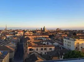 Panoramic apartment over Ravenna city center