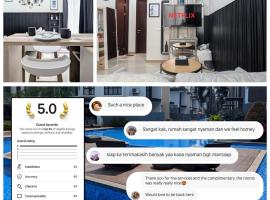 2BR Serviced Apartment at Vanya Park Asatti Garden BSD City, hotell med parkeringsplass i Tangerang
