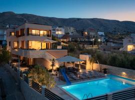 Villa Emma on Island Pag for 14 persons with sea view, wellness & pool heating, hotell sihtkohas Pag