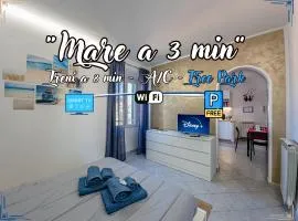 Sea 3 min away - Free Park - Trains 8 min - Air Conditioner
