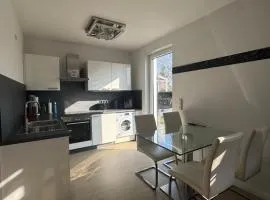 Wohnung mit Garten und Whirlpool