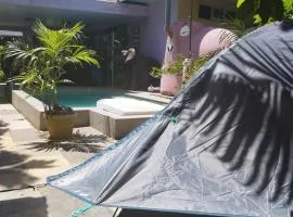 Tiki camping, petit déjeuner offert