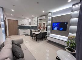 Căn hộ 1PN S501, Rainbow Vinhomes Grand Park、Gò Côngのホテル
